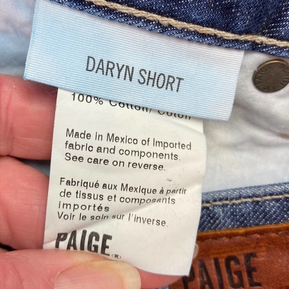 Paige Daryn Izza Destructed Shorts Distressed 28 - Picture 6 of 6